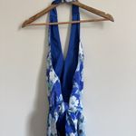 Yumi Kim NWT  Mariana Maxi Dress Size Small Floral Wedding Bridesmaid Lagoon Blue Photo 6