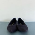 Rothy’s The Point Maritime Lattice Stitch Navy Blue Washable Knit Ballet Flats Size 8 Photo 4