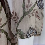 Pendleton  silk floral print wrapped dress, size‎ petite 4 Photo 8