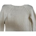 Energie  V Neck Cream Sweater Size Small Great... top long sleeve SKU 32 Photo 8