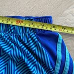 Adidas  climalite geometric blue shorts sz L Photo 4