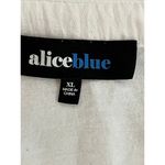 Alice Blue white ruffle button down blouse neutral minimalist casual spring Photo 5