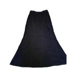 Vintage Tuzzi Mermaid Black Maxi Skirt Sz 10 Steampunk Whimsigoth Grunge Witchy Photo 3