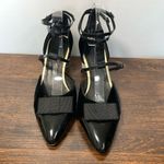 Peter Som  Women's Leather Strappy High Heel Black Size 41 Photo 5