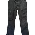 Y2K Polo Jeans 1967 Ralph Lauren Black Cargo Bootcut Jeans Off Duty Model 90s Size 6 Photo 1