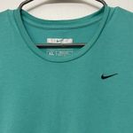 Nike  Teal Fitted Athletic Sports Fit Dry Shirt Size XL GUC #4217 Photo 2