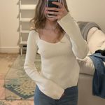 Endless Rose White Long Sleeve Top Photo 1