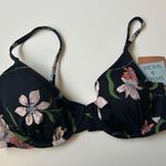 Target Shade and Shore Floral Bikini Top 34D NWT Photo 0