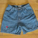 st. john's bay St. John’s Bay Vintage Coastal Coquette Floral Embroid High Waisted Jean Shorts Photo 6