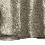 Elodie Women's Gray Sherpa Fleece 1/4 Zip Pullover Jacket L Photo 4