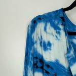 Young Fabulous and Broke  Womens Blue White Tie Dye Long Sleeve Malik Romper Size M Photo 8