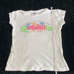Honolua Wahine White Color Hawaii Cotton T Photo 1