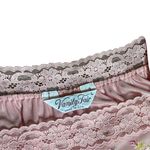 Vanity Fair Vintage 80s  Baby Pink Satin Slip Night Gown 🔥 Photo 3