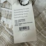 Something Navy  Barbie Tweed Trouser in Beige Combo 2 Photo 10