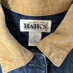 VTG Haiks Size L Quilted Denim Blue Jean Chore Coat Country American Corduroy Size L Photo 8
