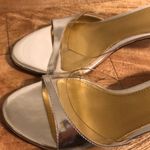 Liz Claiborne LIZ CLAIRBORNE Clear Open Toe Slides Photo 1