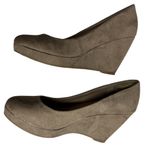 Apt. 9  Women's‎ Faux Suede Platform Wedge Ballet Shoes Size 8.5 Photo 6