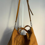 Fiori‎ Italian Leather Hobo Bag Woven Convertible Shoulder Bag Large Brown Photo 0