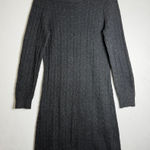 Ralph Lauren Lauren Women’s Cable Knit Sweater Dress Wool Cashmere Stretch Sz L Photo 0
