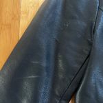 EXPRESS Vintage Leather Black Jacket Photo 1