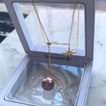 Boutique Custom Made 11mm Genuine Pearl Necklace Photo 1