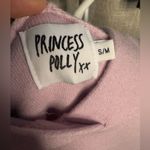 Princess Polly  cropped pink sweater hoodie size S/M Photo 7