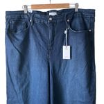 Good American Good Waist Soft Tech Palazzo Jeans Size 22 GWP220T Indigo 501 NWT Photo 3