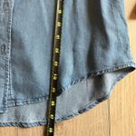 Lane Tree Women’s Denim Kara Button Down Sz Lg​ Blue Photo 8