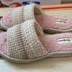 Dearfoams Ombre Stripe Pool Slide Slippers Photo 5