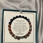 Agate & Lava Stone Bracelet Photo 1