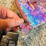 Lounge Fly  x LASR Iredescent Sequin Minnie Mouse Wallet with Bow🎀 NWT Photo 1
