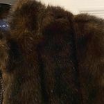 Preston & York Faux Mink Vest size L excellent condition long 24” bust 38” Photo 2