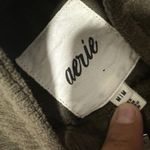 Aerie Cropped Velour Zip-Up Jacket Photo 1