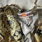 Vtg Weavers Girl Camisole M Boho Floral Lace‎ Trim Y2K Retro Tank Top Babydoll Brown Size M Photo 4