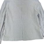 Orvis  Seersucker Three-button Blazer‎ Jacket Lightweight Cotton Stretch Womens 8 Photo 5