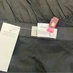 Loft Ann Taylor Black Silk Mermaid Skirt with Lace and Ruffle Hem Photo 7