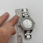 Anne Klein  Watch‎ Mother of Pearl Pave ceramic Photo 2