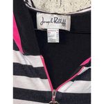 Joseph Ribkoff  striped zip up hoodie, size XS Small, vintage Photo 1