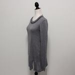 Vera Wang Simply Gray Rhinestone Sweater Bias Cut Photo 3