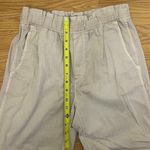 Gap Washwell Light Beige Paper Bag High Waist Pants Size Petite 2 Photo 8