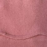 Dictionary Knitwear Ribbed Cropped Tank Top in Bridal Rose Pink Size XL Photo 2