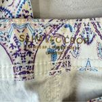 Chico's Chico’s Slim Leg Crops in Fetching Paisley 5 Pocket Printed Denim Size 1P/8P NEW Photo 8