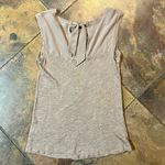 Cynthia Rowley Sleeveless Tank Sheer Tie Bow Back XS Photo 9