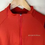 Endura Womens SingleTrack Fleece Jersey Size Medium Biking Bicycling Riding Orange Photo 3