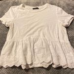 SheIn white flowy top Photo 0