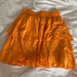 Princess Polly Orange  Skirt Photo 1