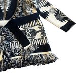 Alanui Wood Block Ibrid Cardigan Sweater Designer Luxury Size XS Women's NWT Black Photo 5