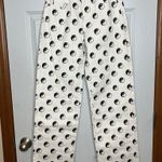 Rue 21 NEW High Rise Skate Jean Yin Yang Pattern White Black Size 0 Photo 1