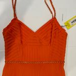 Karen Millen Chain Detail Pleated Dress - Size 6 - NEW With Tags. Photo 5