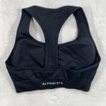 Alphalete  Sports Bra‎ Medium Impact Racerback Athletic Top Size M Photo 3